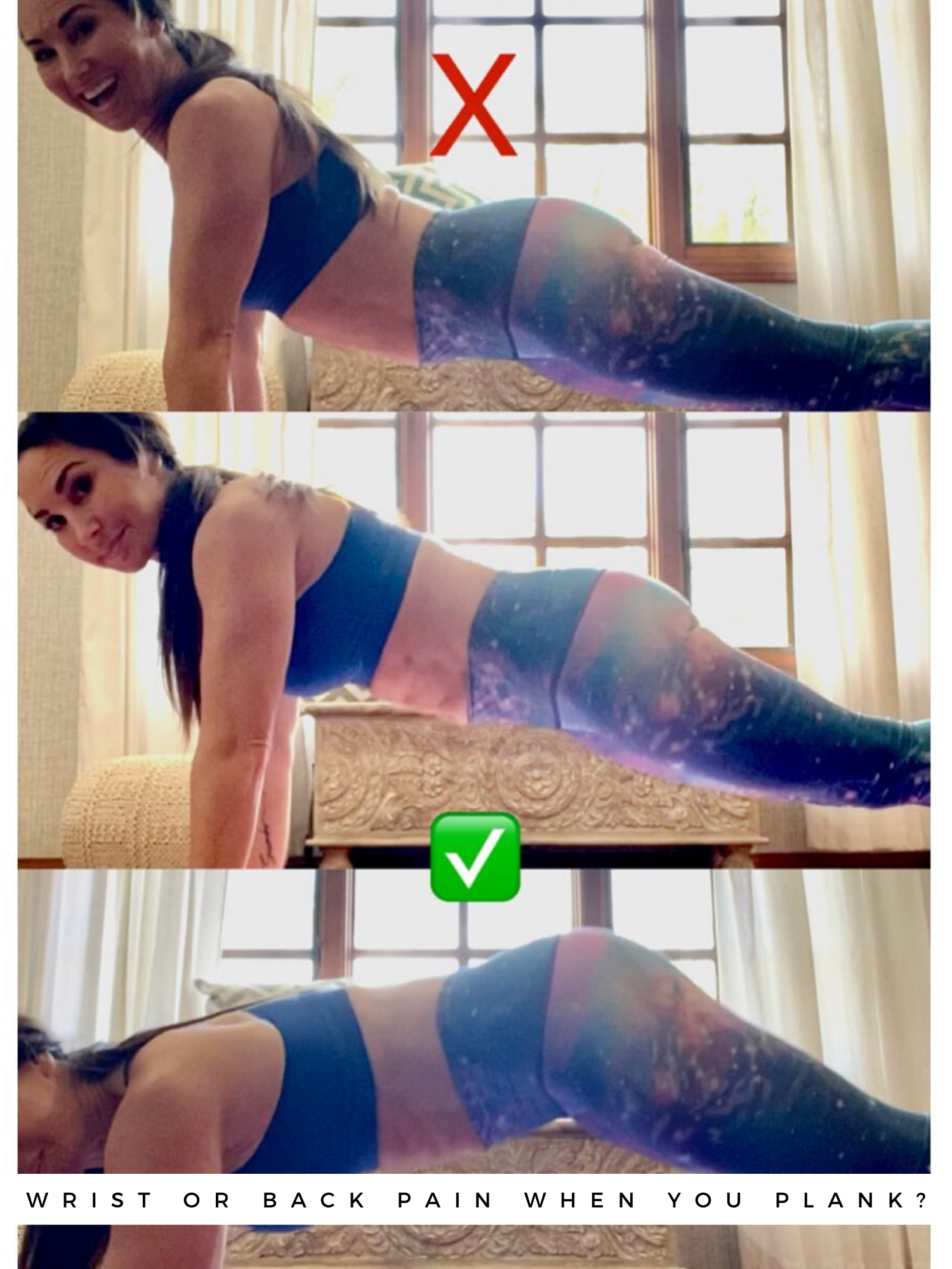 Wrist or Back Pain When You Plank?