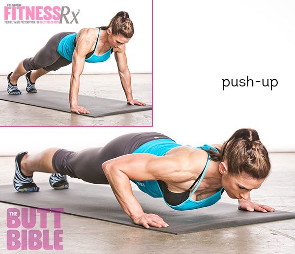 Pauline Nordin's Metabolic Booster Workout - Push-up