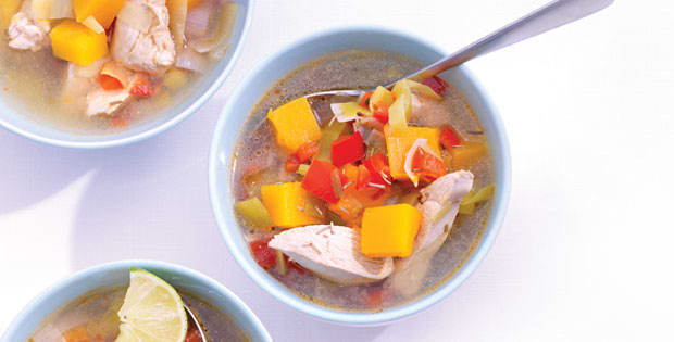 Turkey and Butternut Squash Soup Recipe