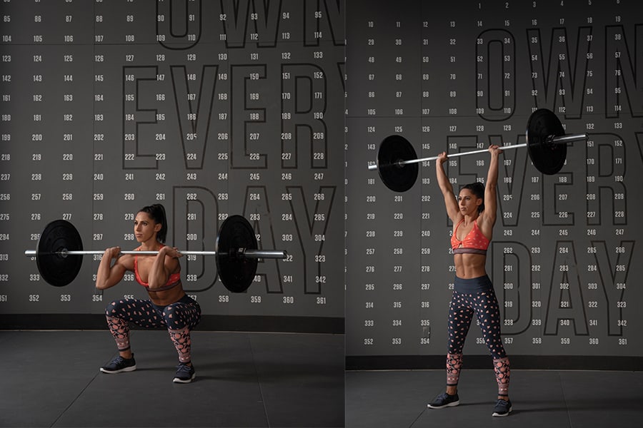 Truster Barbell Thruster