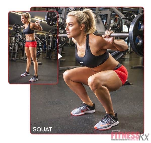 8 WEEK SUMMER SLIM DOWN WORKOUT - Squat