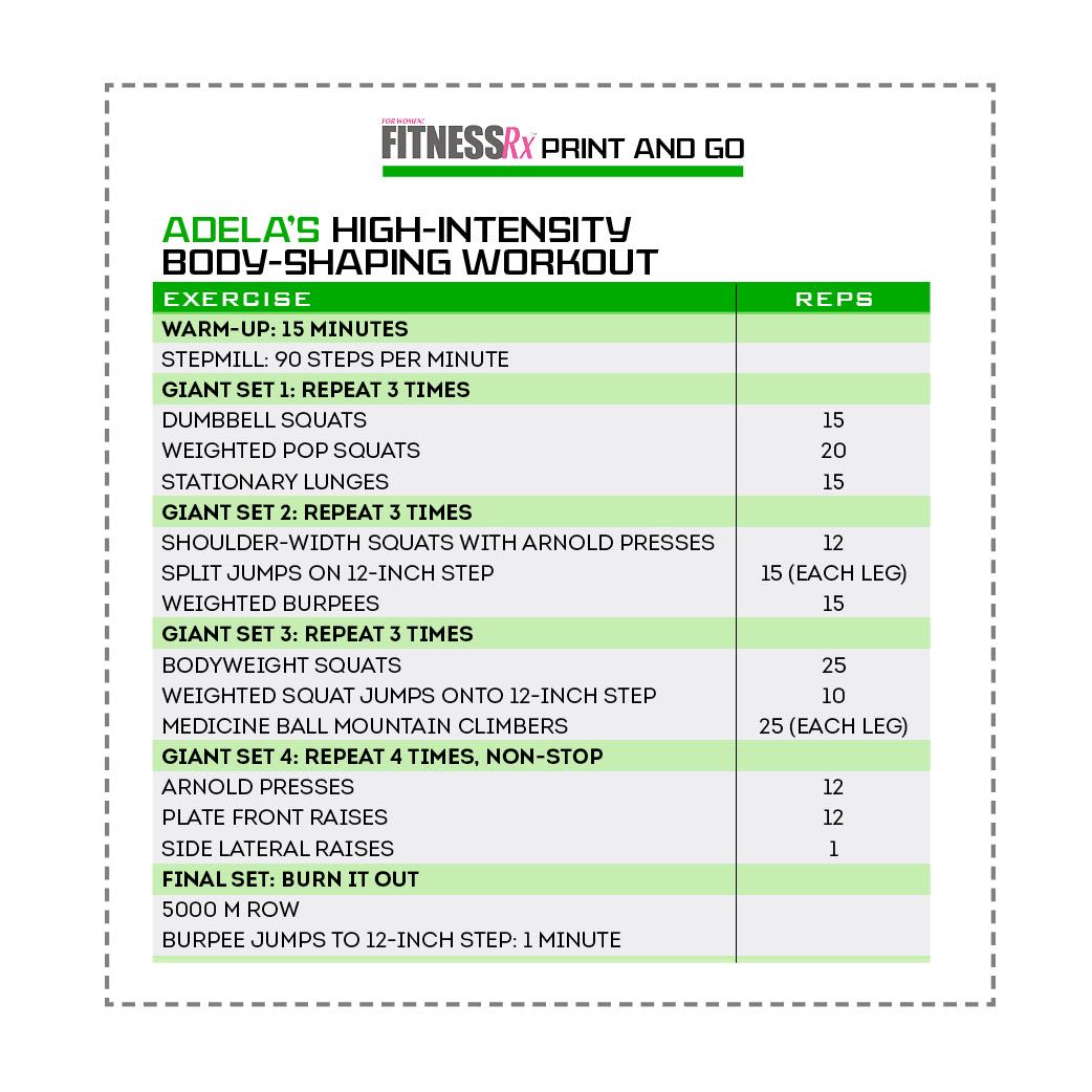 Adela Body Shaping Workout