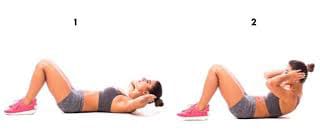Tighten Your Tummy With Curl-Up Crunches