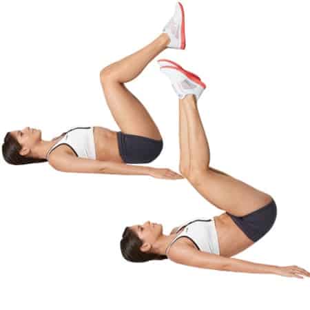 Oblique-crunch 4 core moves