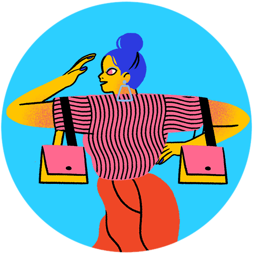 Libra Zodiac/Horoscope Illustration