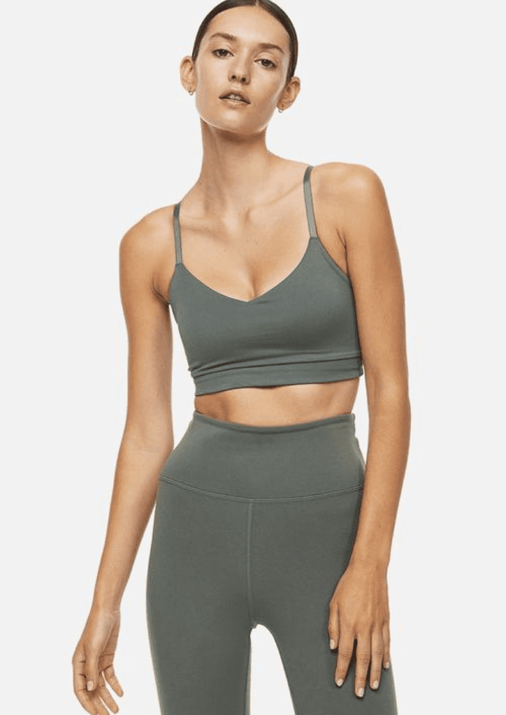 h&m workout set