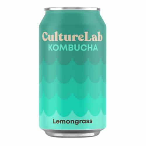 culturelab kombucha lemongrass flavour