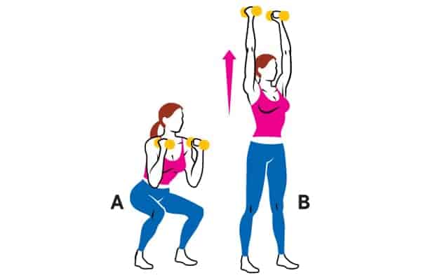 dumbbell-squat