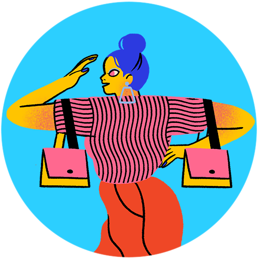 Libra Zodiac/Horoscope Illustration