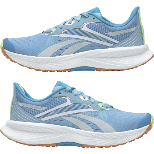 reebok running shoes on white background