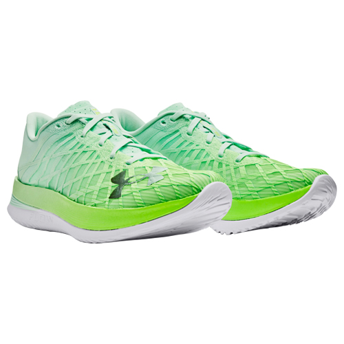 under armour running shoes on white background