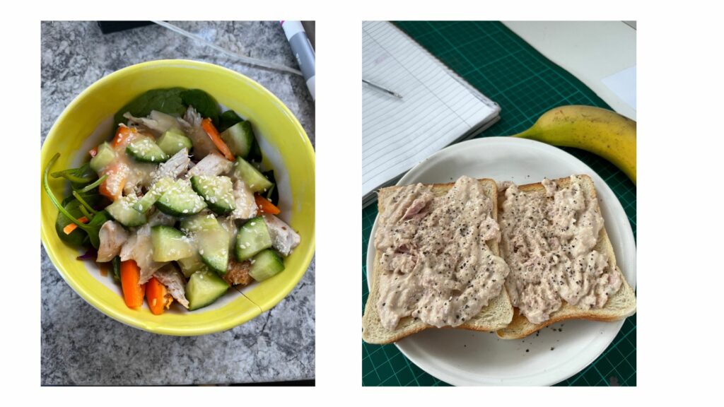 My meals on the AI eating plan