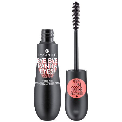 Essence bye bye panda eyes smudge-proof volumizing and defining mascara