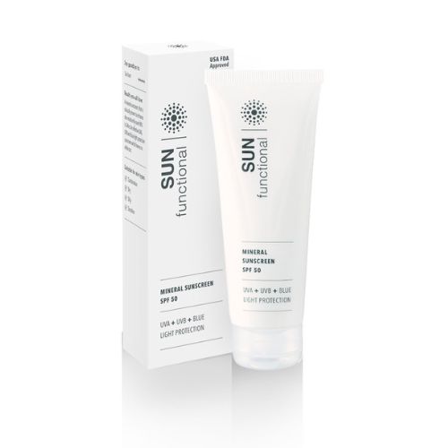 sunfunctional mineral sunscreen for facial redness
