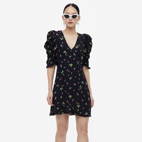 H&M frilled spring dress