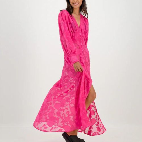 button front spring dresses