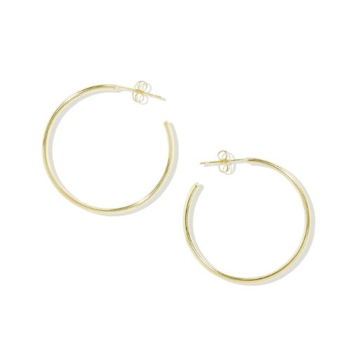 hoop earrings