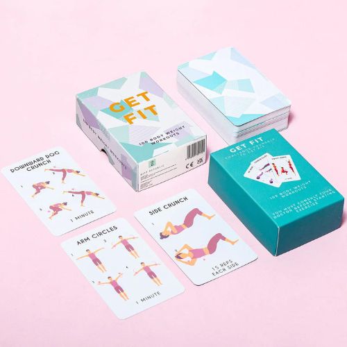 get fit workout card pack