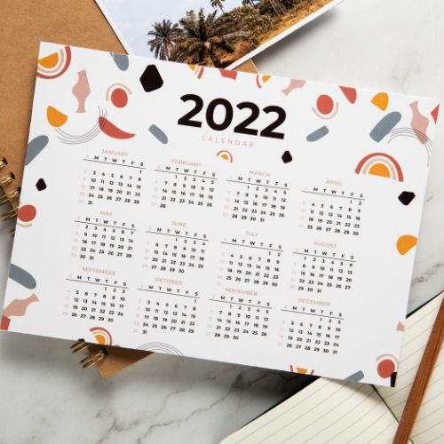 calendar image by Freepik