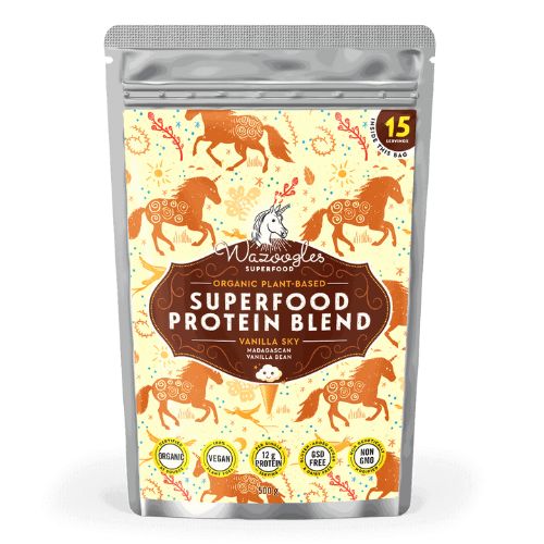 wazoogles protein blend vegan protein powders
