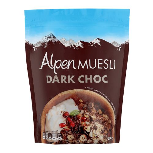 alpen dark choc muesli healthiest muesli