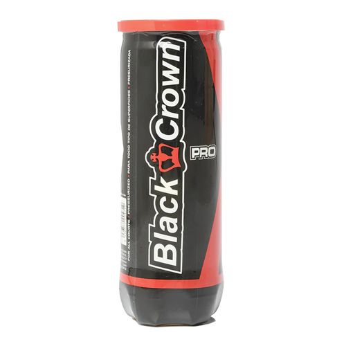 black crown pro padel balls
