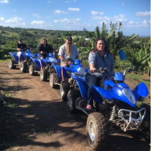 quad biking in KZN south coast