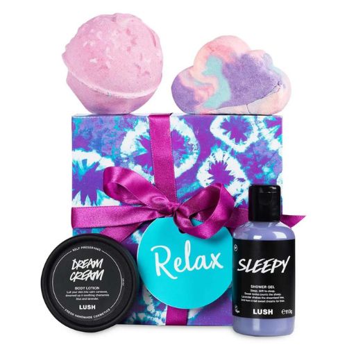 Lush relax gift box