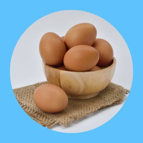 eggs in a bowl which contain vitamin D to avoid cold and boost immune system