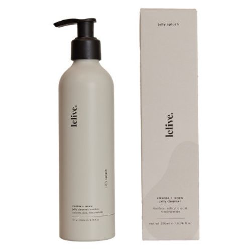 lelive rooibos & aloe jelly splash cleanser