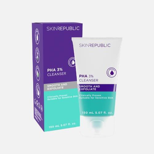 skin republic PHA cleanser double cleansing