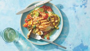 Grilled Chicken Caprese