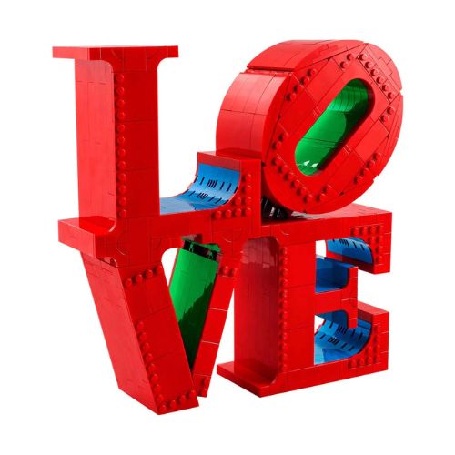 Lego Art Love piece