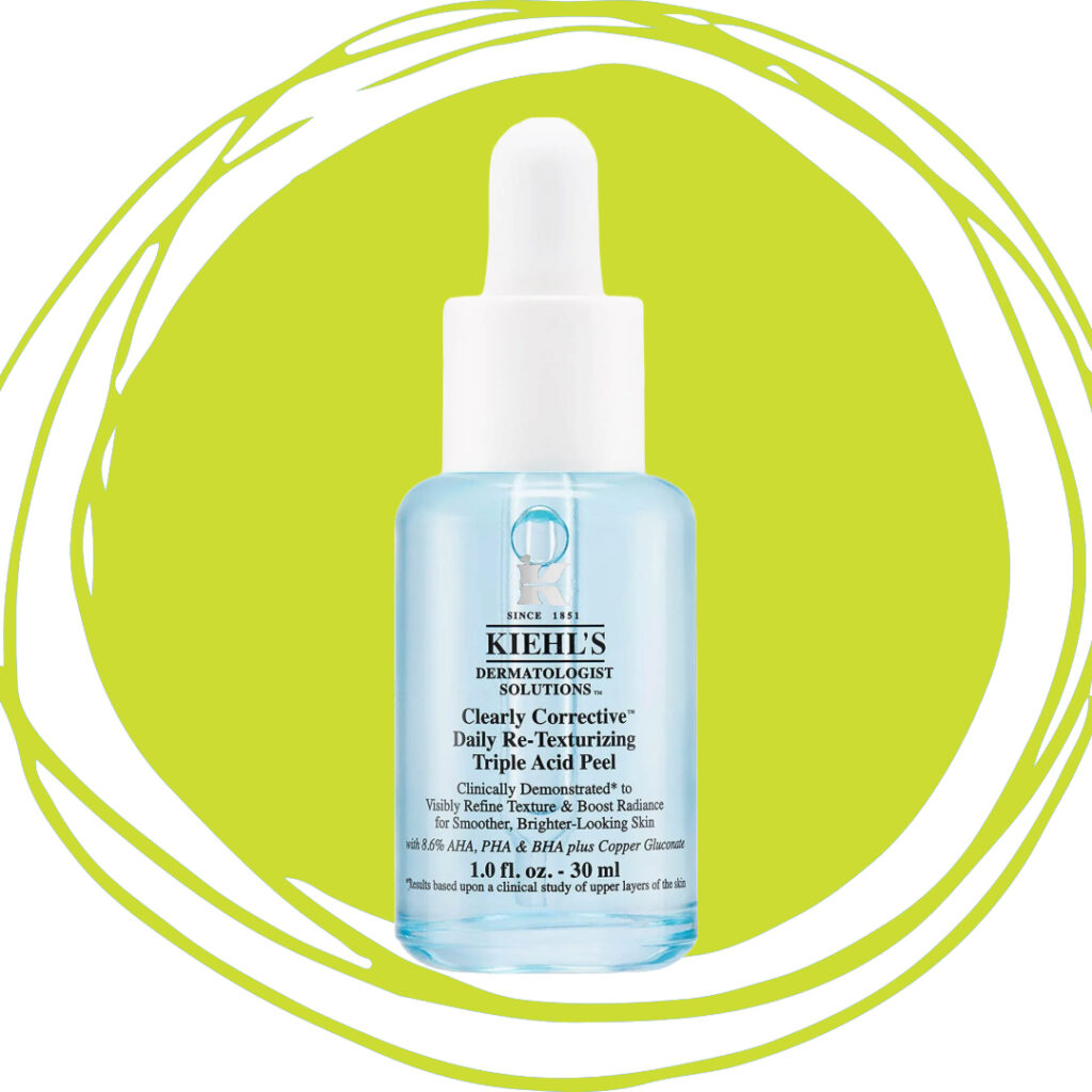 Kiehl's Clearly Corrective Daily Re-Texturizing Triple Acid Peel Hyperpigmentation Treatment South Africa