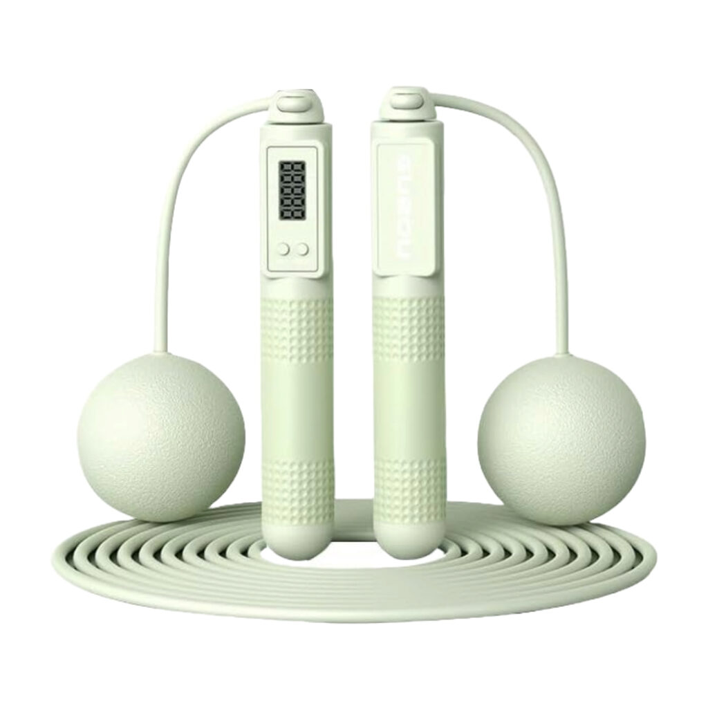 Uuname 2-in-1 Cordless Digital Skipping Rope