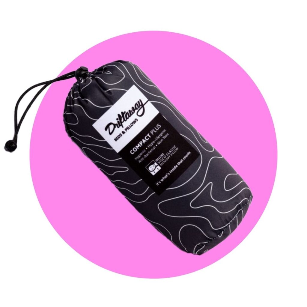 Driftaway Compact Plus Memory Foam Pillow