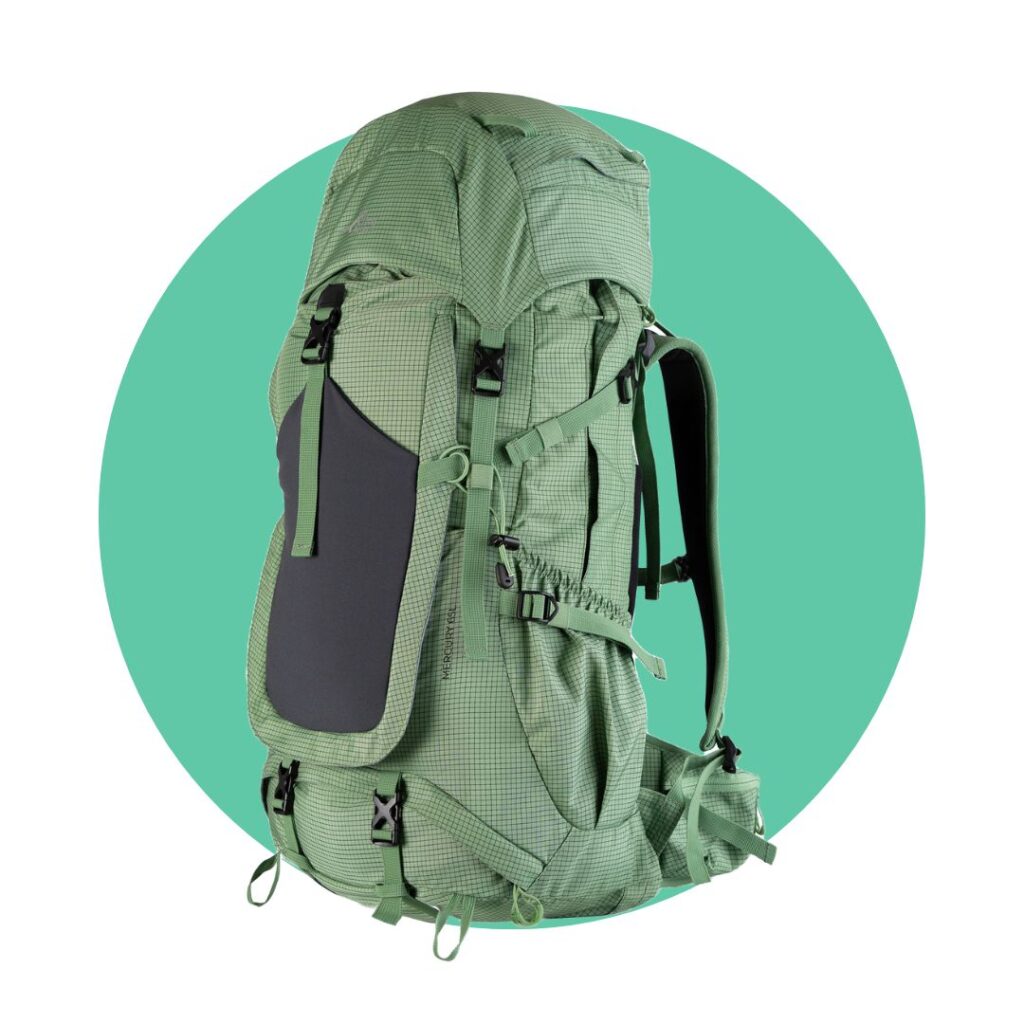 First Ascent Mercury 65L Lightweight Hiking Pack