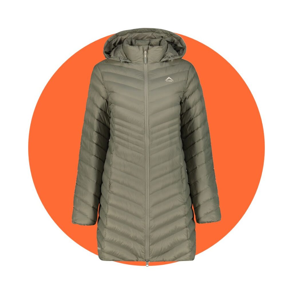 K-Way Women’s Deluge Down Puffer Coat