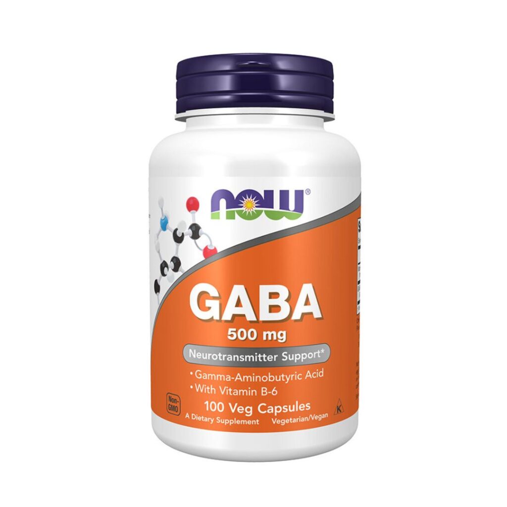 NOW Foods GABA Brain Boosting Supplements