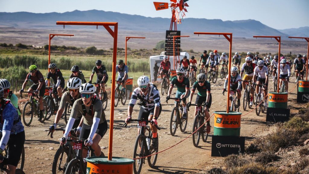 Cyclists tackle Nedbank Gravel Burn