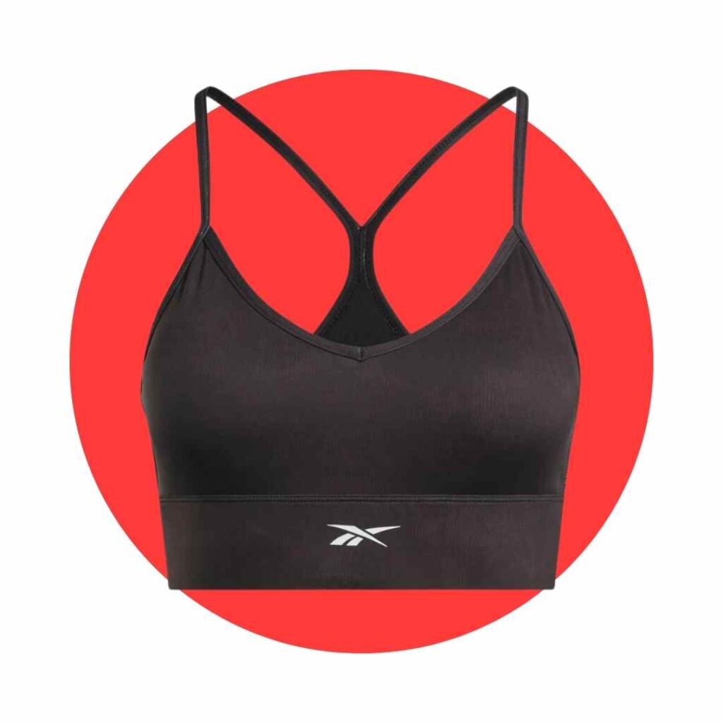 Reebok Women's Printed Tri-Back Sports Bra