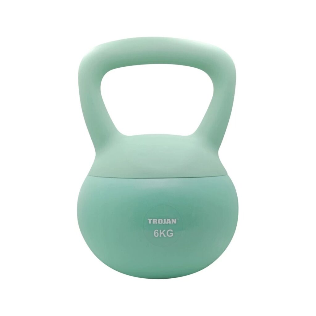 Trojan Green Soft Green Kettlebell for a simple kettlebell flow